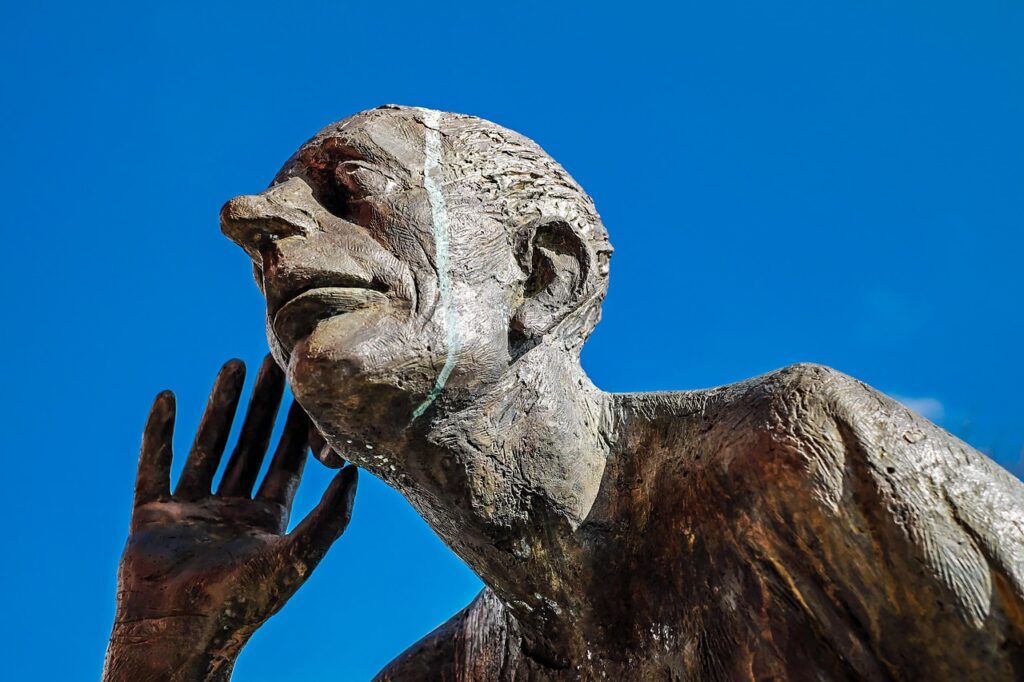 sculpture, bronze, the listening, listen to, to listen, spy on, figure, man, art, artwork, college of music, freiburg, to bathe, sculpture, sculpture, sculpture, sculpture, sculpture, artwork, freiburg